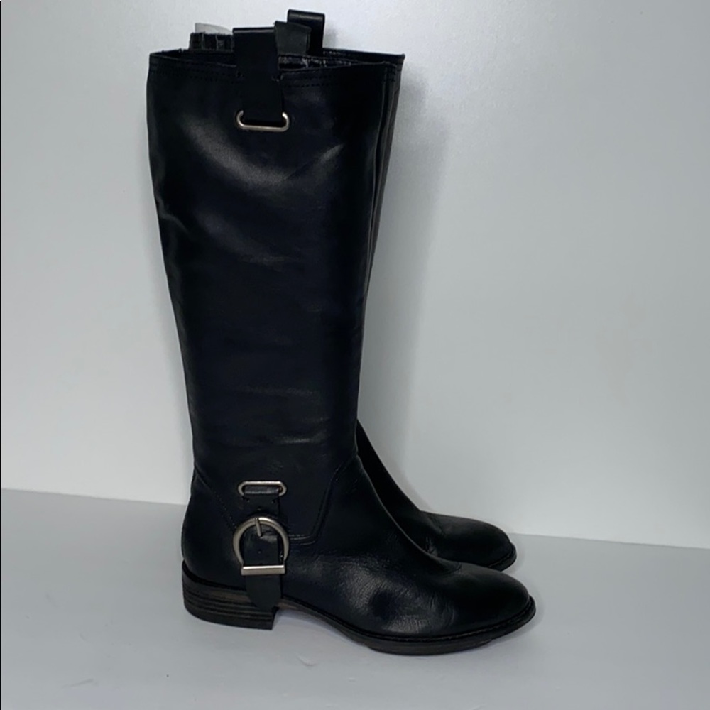 ANDREW MARC NEW YORK LEATHER BOOTS size 6.5